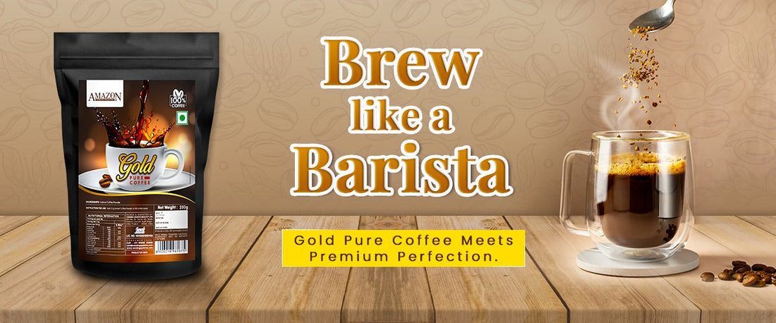 Amazon Gold Pure 100% Coffee Powder