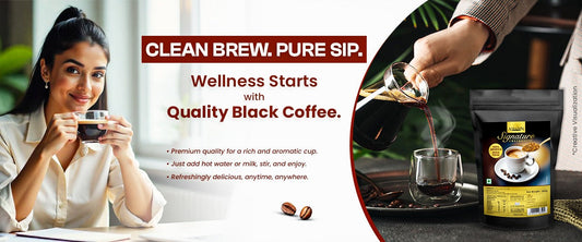 Best Quality Black Coffee Powder in India