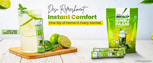 Desi Refreshment Instant Comfort Nimbu Pani Sachets Pouch