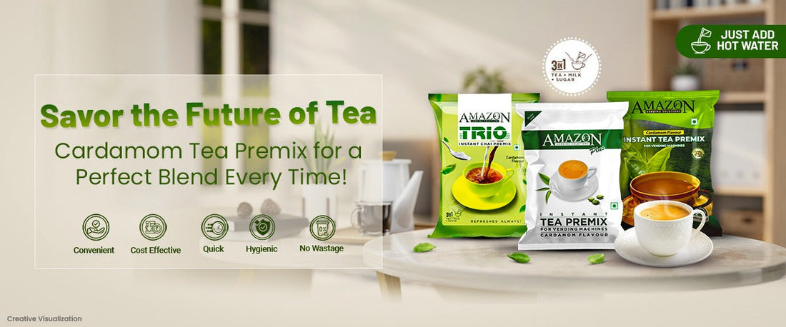 Why Instant Cardamom Tea Premix is the Future of Tea Consumption