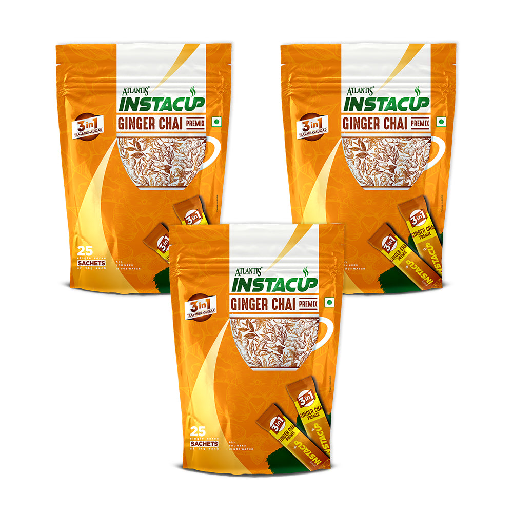 ginger tea premix sachets