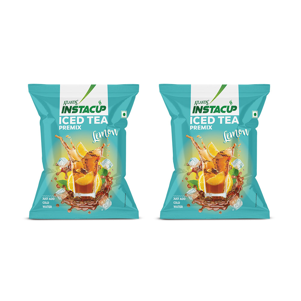 Atlantis Instacup Iced Tea Premix | Lemon Flavour | 400g Pack