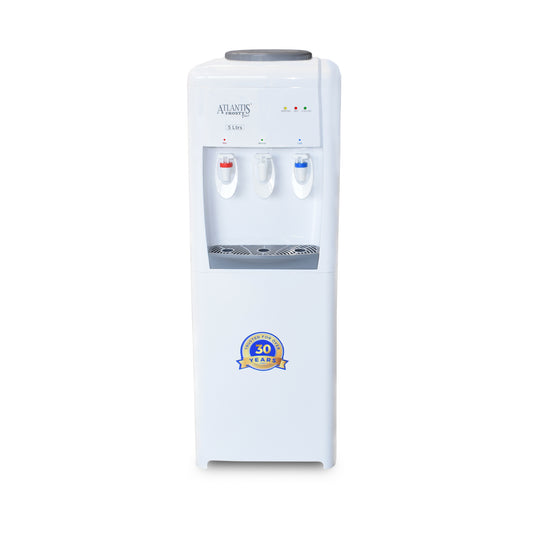 ATLANTIS FROSTY PLUS | 5L/Hour Cooling Capacity | Glass Push-Pull Taps | 1 Year Warranty | Hot, Normal & Cold Water | Perfect for a Team of 10-30