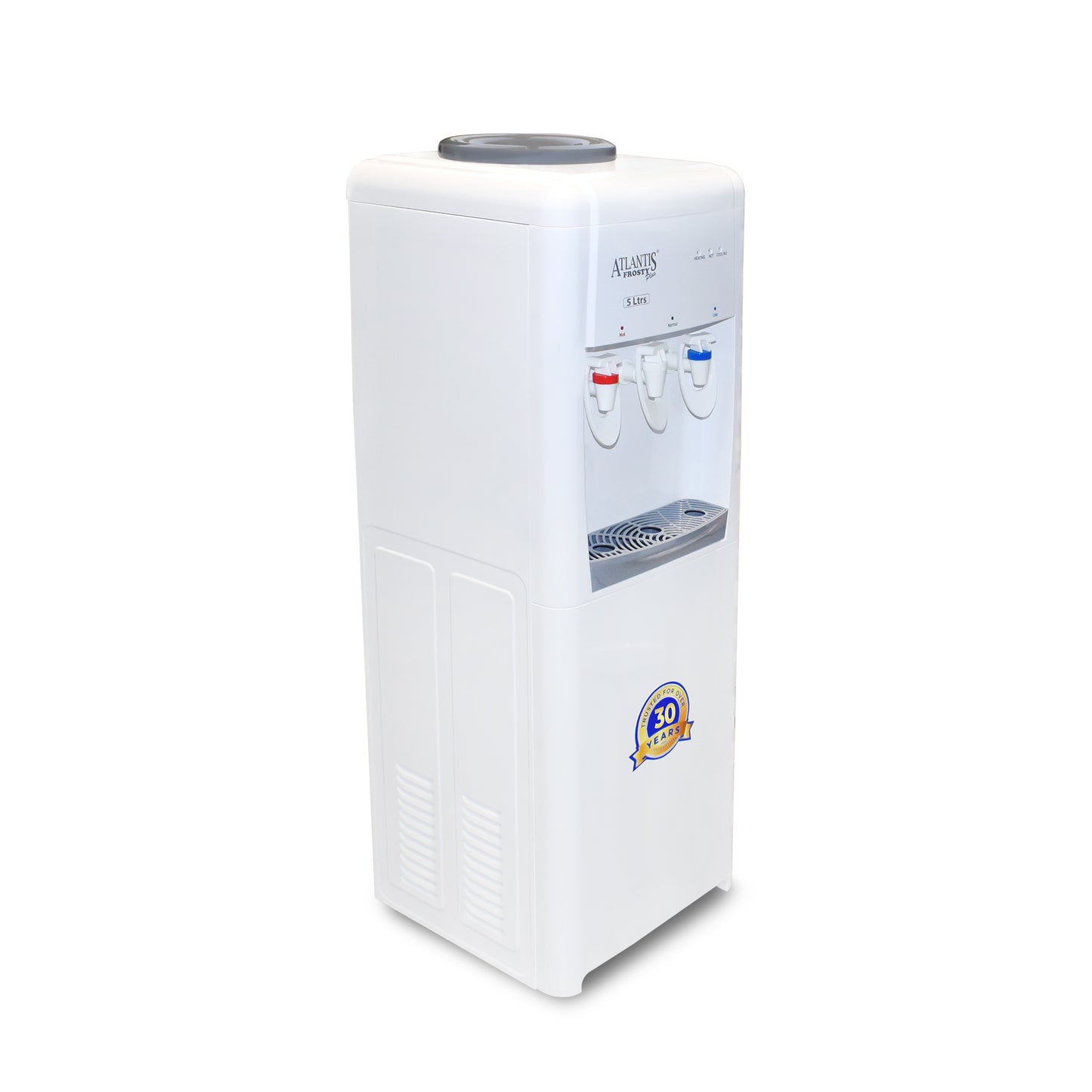ATLANTIS FROSTY PLUS | 5L/Hour Cooling Capacity | Glass Push-Pull Taps | 1 Year Warranty | Hot, Normal & Cold Water | Perfect for a Team of 10-30