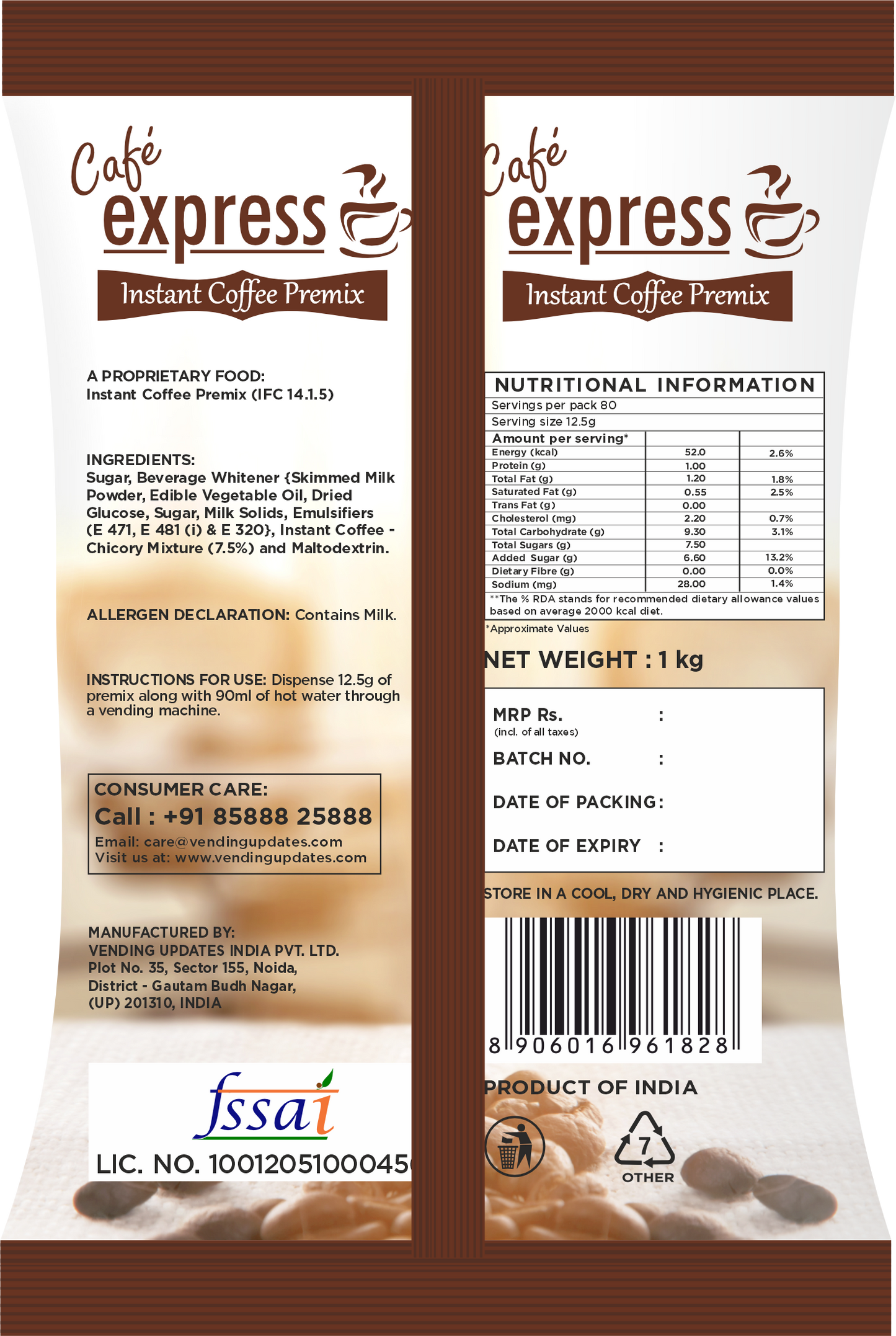 Cafe Express 3-in-1 Instant Coffee Premix Powder