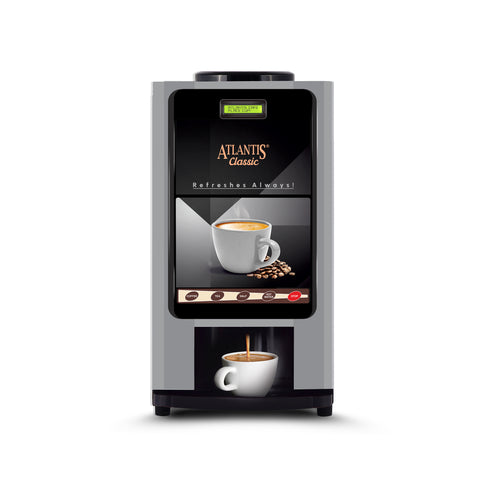 ATLANTIS CLASSIC 2-Lane Tea and Coffee Vending Machine 2 Ltrs hot Tank