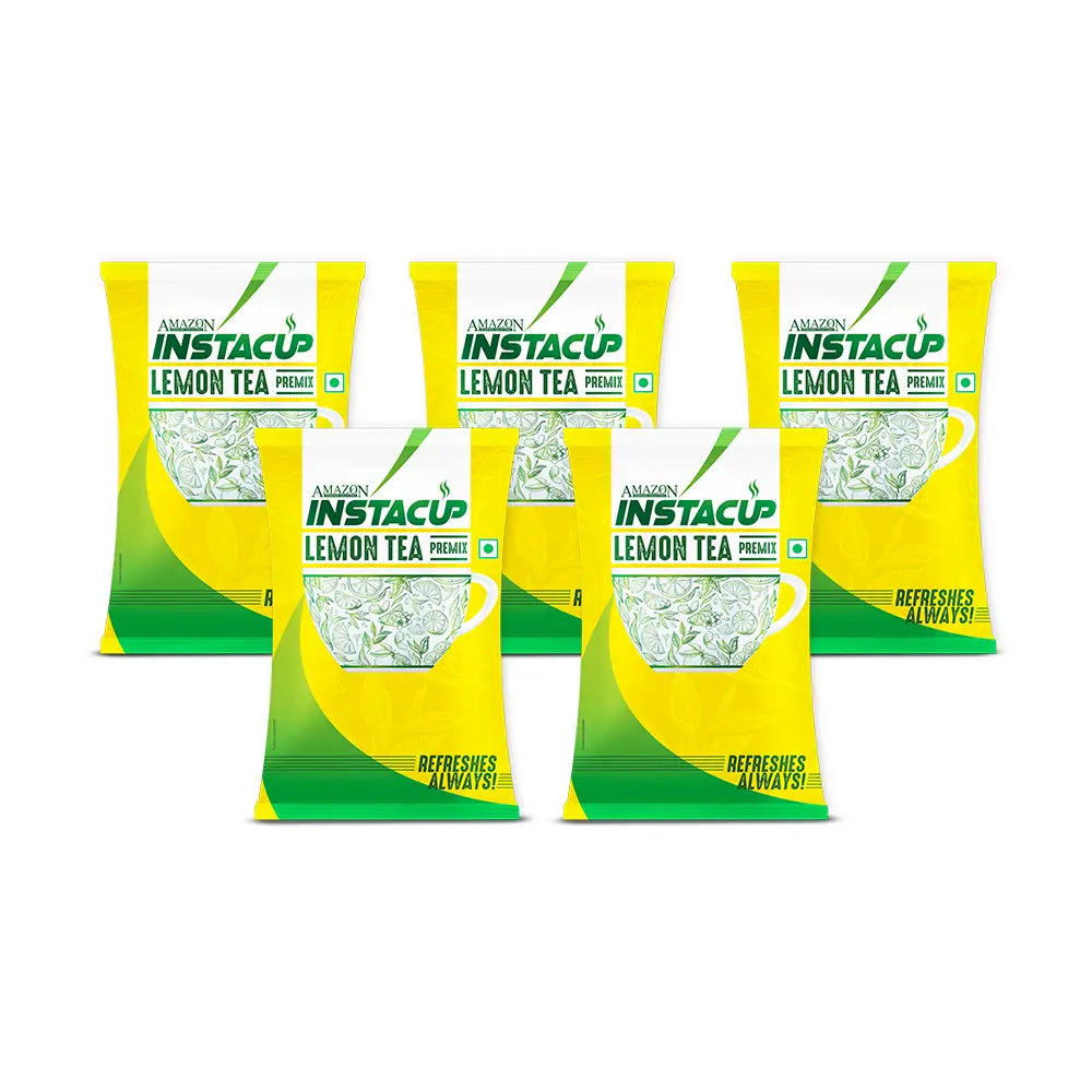 AMAZON Instacup Lemon Tea Premix – Refreshing & Tangy | Instant Hot Drink for Vending Machines – Just Add Water