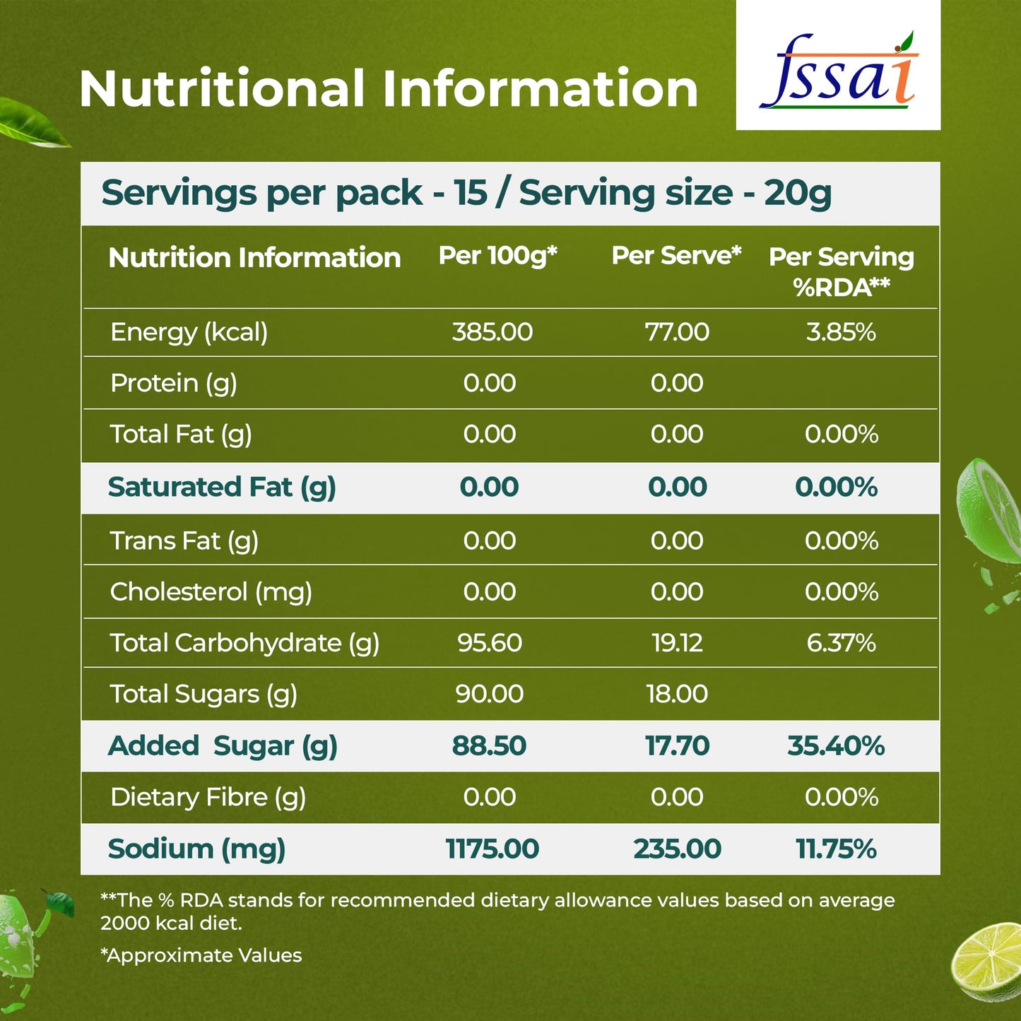 ATLANTIS Instacup Masala Nimbu Paani Premix Single Serve Sachets | Perfect for Travel | Natural Lemon Flavor | FSSAI Registered | Quick Prep | Pack of 15
