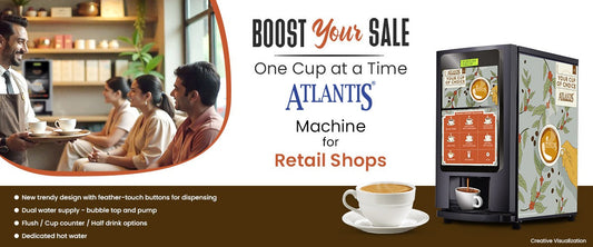 coffee powder machine for retail shop