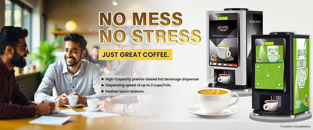 Articles 3 lane coffee machine - Atlantis