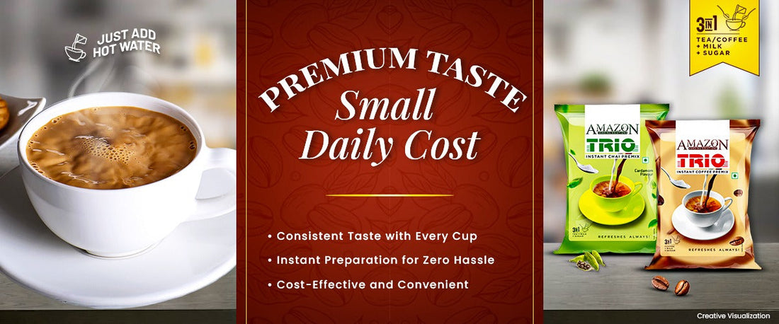 Premium Taste Small Daliy Cost Tea Coffee Premix