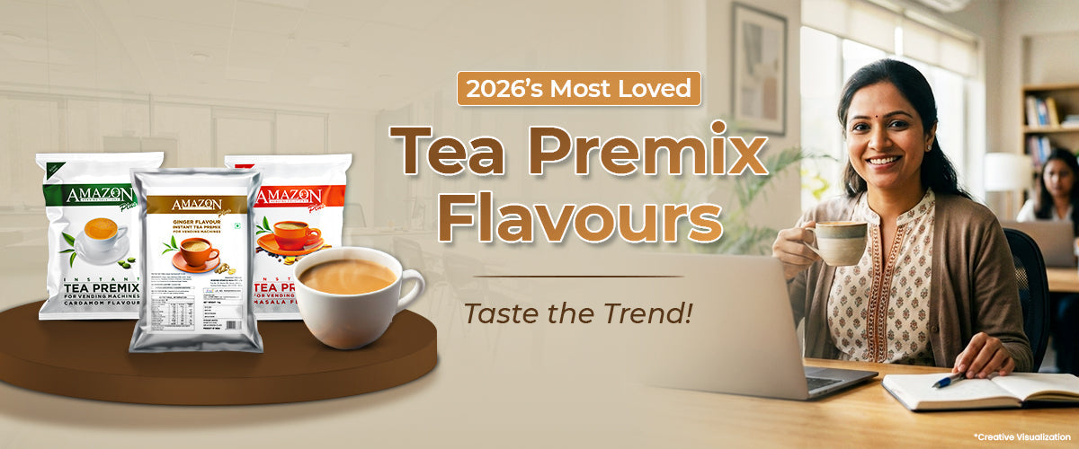 Instant Indian Tea Premium Tea Premix Flavours 2026 for Instant Tea