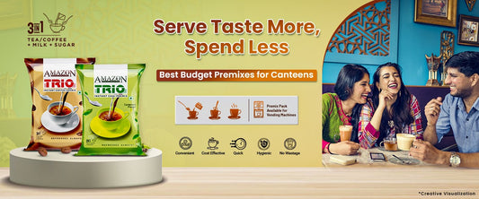 budget friendly tea coffee premix for cafeterias