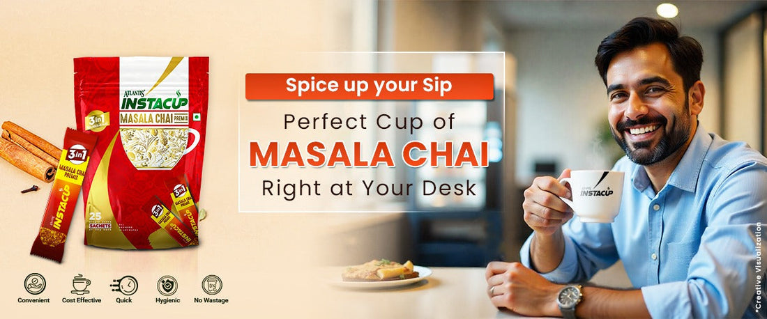 Masala Tea Premix Single Serve Sachets Pack