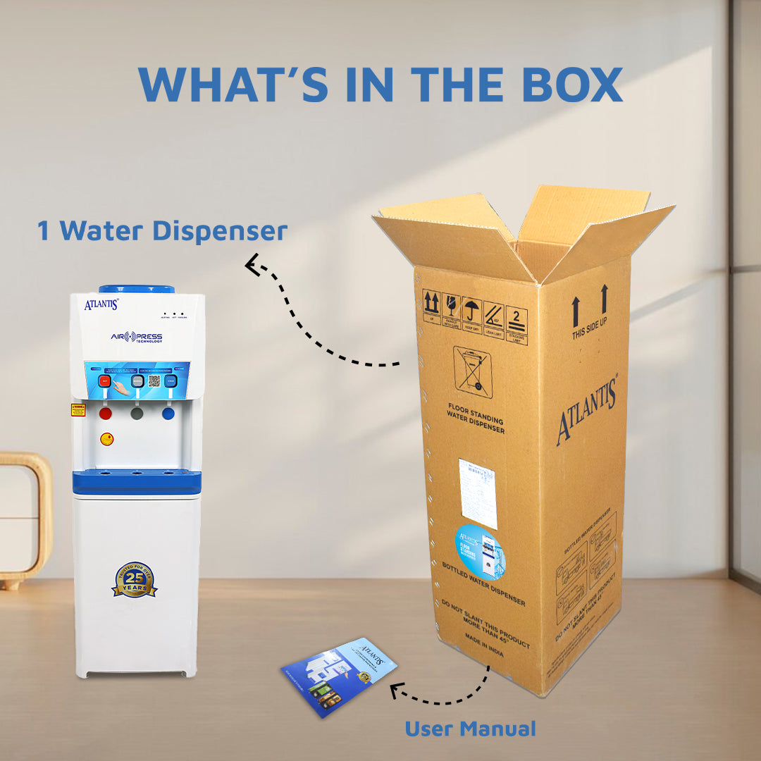 ATLANTIS AIRPRESS Touchless 3-Taps Box Material