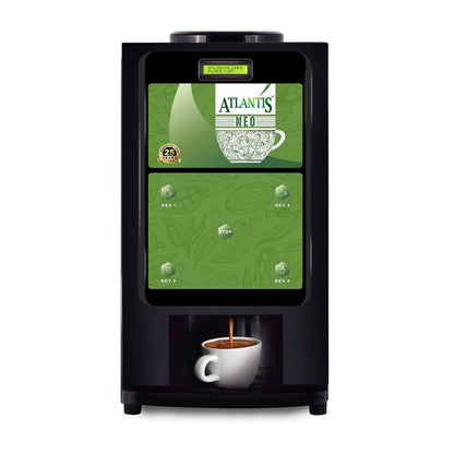 ATLANTIS NEO 4-Lane Tea and Coffee Vending Machines - Dedicated Hot Water