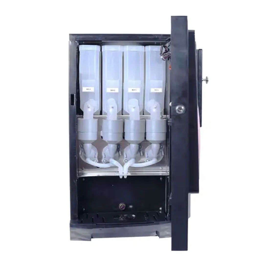 Stainless Steel Coffee And Hot Water Machine ATLANTIS NEO 4-Lane