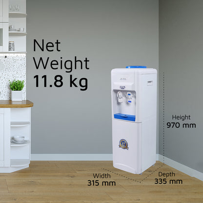 ATLANTIS BLUE Normal & Cold Floor Standing Water Dispenser (NO HOT)