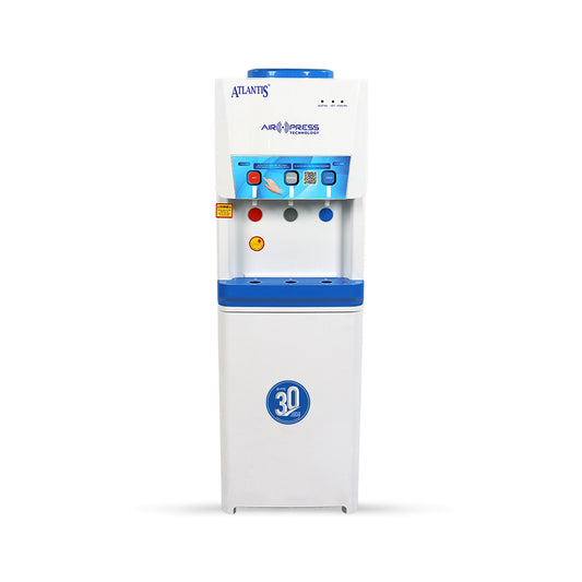 ATLANTIS AIRPRESS Touchless 3-Taps (Hot, Normal & Cold) Floor Standing Water Dispenser