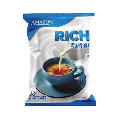 AMAZON RICH Beverage Dairy Mix Whitener | 500gms Pack Perfect for Atlantis Select |Tea & Coffee Use