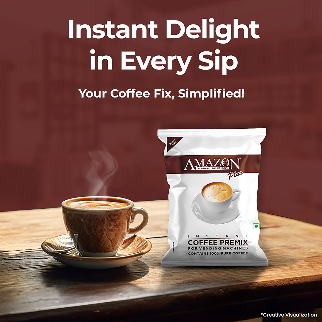 Amazon Offee Amazon Plus Coffee Premix for Vending Machines