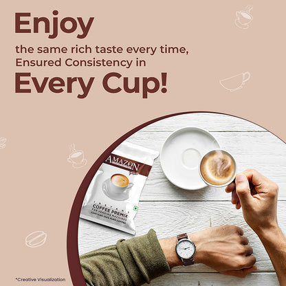 AMAZON Plus 3-in-1 Coffee Premix Powder – Instant Coffee Solution for Vending Machines | Quick to Serve, Easy to Enjoy