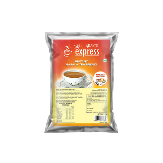 Cafe Express 3-in-1 Masala Tea Premix – 1kg Pack | Spicy Chai for Vending Machines | Just Add Hot Water