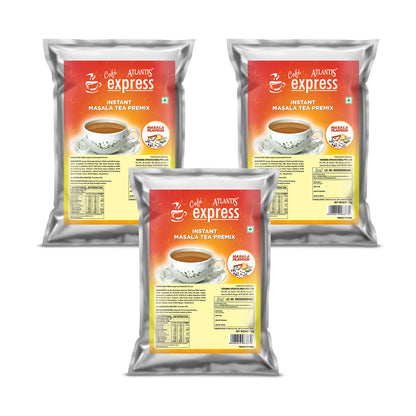 Cafe Express 3-in-1 Masala Tea Premix – 1kg Pack | Spicy Chai for Vending Machines | Just Add Hot Water