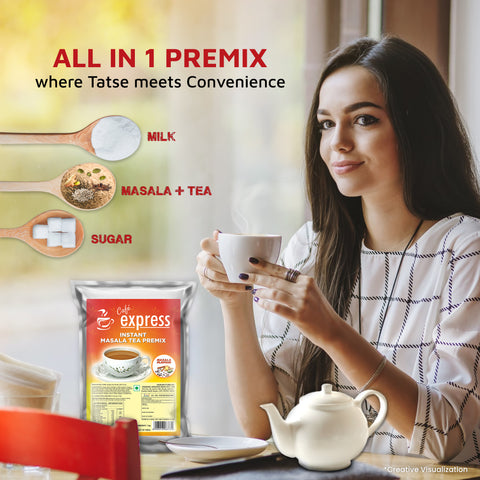 Cafe Express Masala Tea Premix for Vending Machines 1 kg 