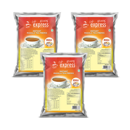 Cafe Express 3-in-1 Masala Tea Premix – 1kg Pack | Spicy Chai for Vending Machines | Just Add Hot Water