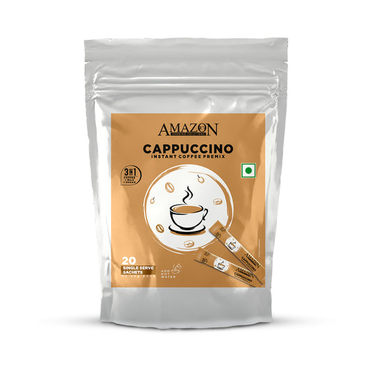 AMAZON 3-in-1 Cappuccino Coffee Premix 20 Sachets