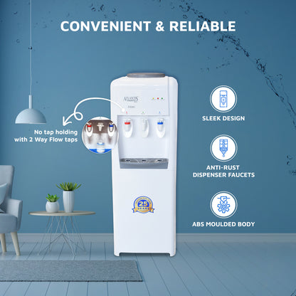 ATLANTIS FROSTY PLUS (Hot, Normal & Cold) Floor Standing Water Dispenser-3 Taps