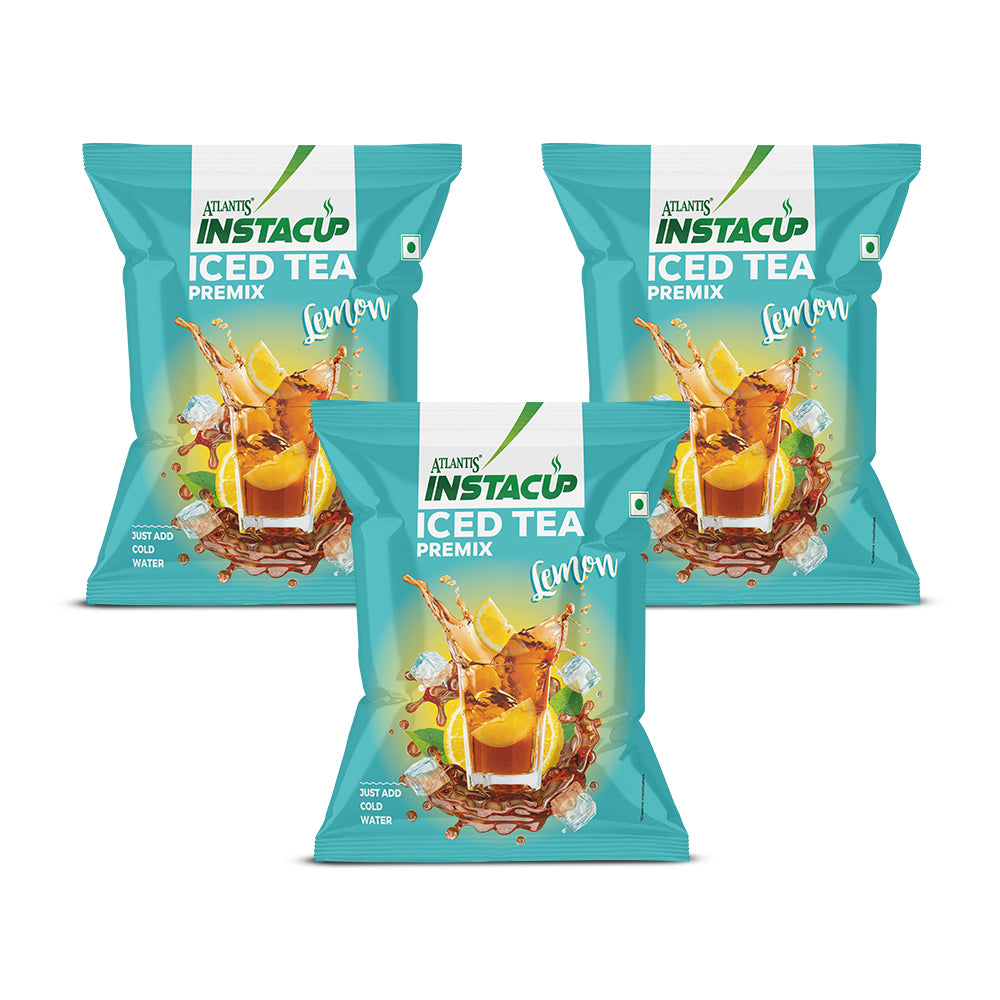 Atlantis Instacup Iced Tea Premix | Lemon Flavour | 400g Pack