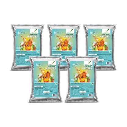Atlantis Instacup Lemon Flavoured Iced Tea Premix | 1kg |  Just Add Cold Water | Uses In Cold Beverage Vending Machine