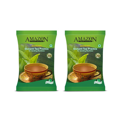 AMAZON Premium 3-in-1 Cardamom Tea Premix for Vending Machines| 1Kg | No Milk, Sugar Required