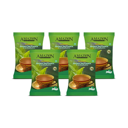 AMAZON Premium 3-in-1 Cardamom Tea Premix for Vending Machines| 1Kg | No Milk, Sugar Required