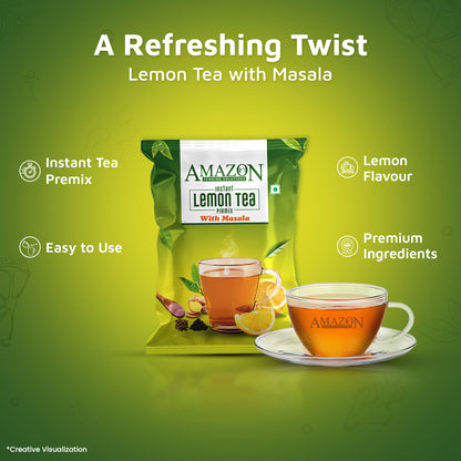 AMAZON Lemon Masala Tea Premix for Vending Machine | Just Add Hot Water