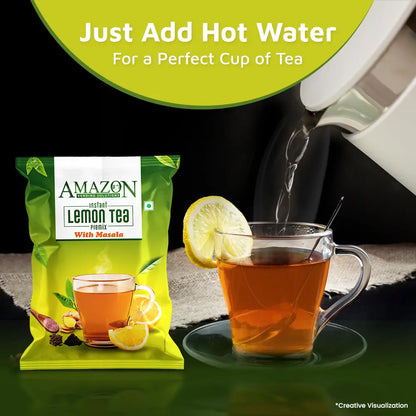 AMAZON Lemon Masala Tea Premix for Vending Machine | Just Add Hot Water