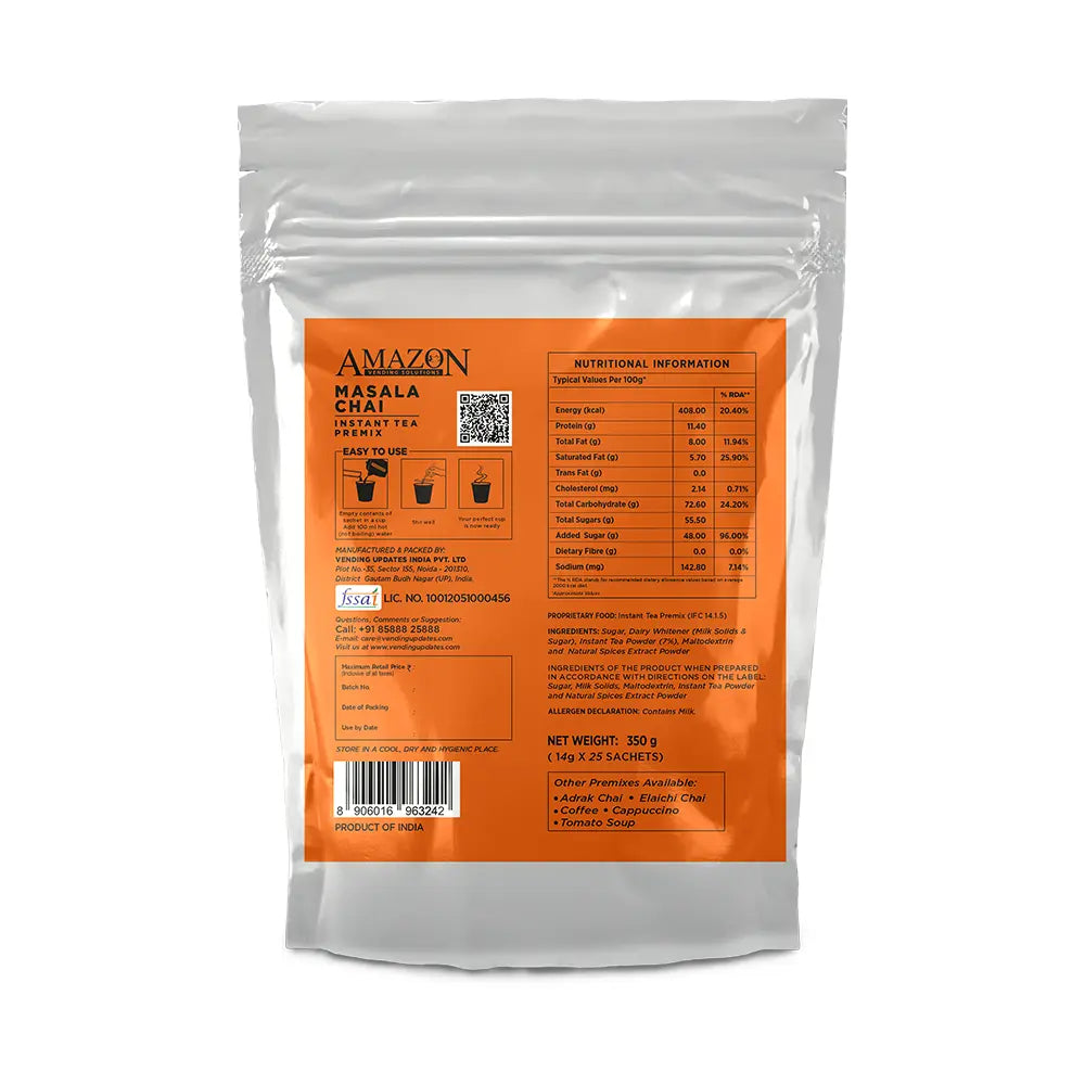 AMAZON 3-in-1 Masala Tea Premix 25 Sachets Pack