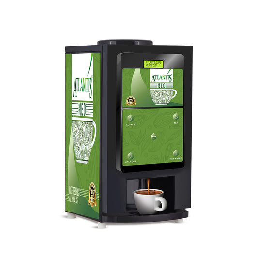 ATLANTIS NEO 2-Lane Tea and Coffee Vending Machine