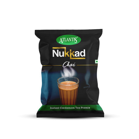 ATLANTIS Nukkad 3-in-1 Cardamom Tea Premix – 1kg Pack for Vending Machines | Strong Taste, No Milk or Sugar Needed