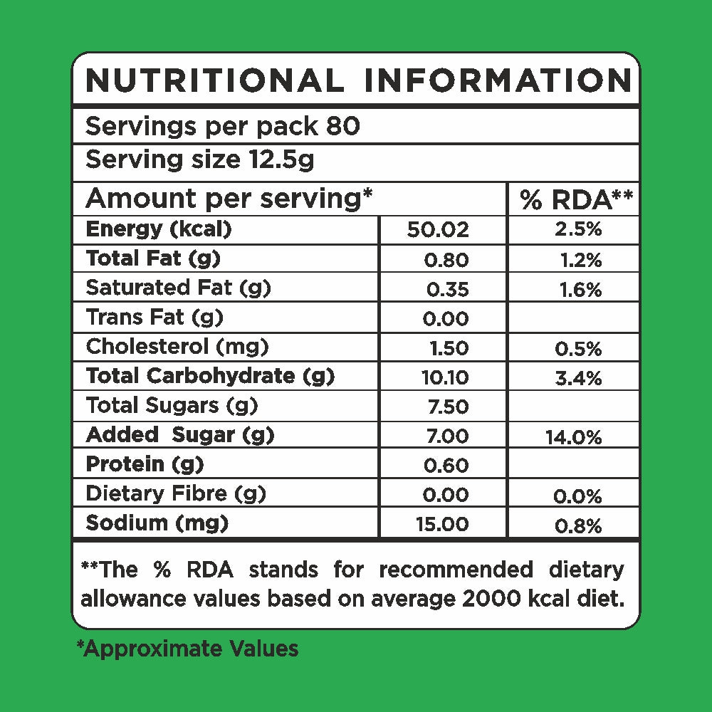 ATLANTIS Nukkad 3-in-1 Cardamom Tea Premix – 1kg Pack for Vending Machines | Strong Taste, No Milk or Sugar Needed