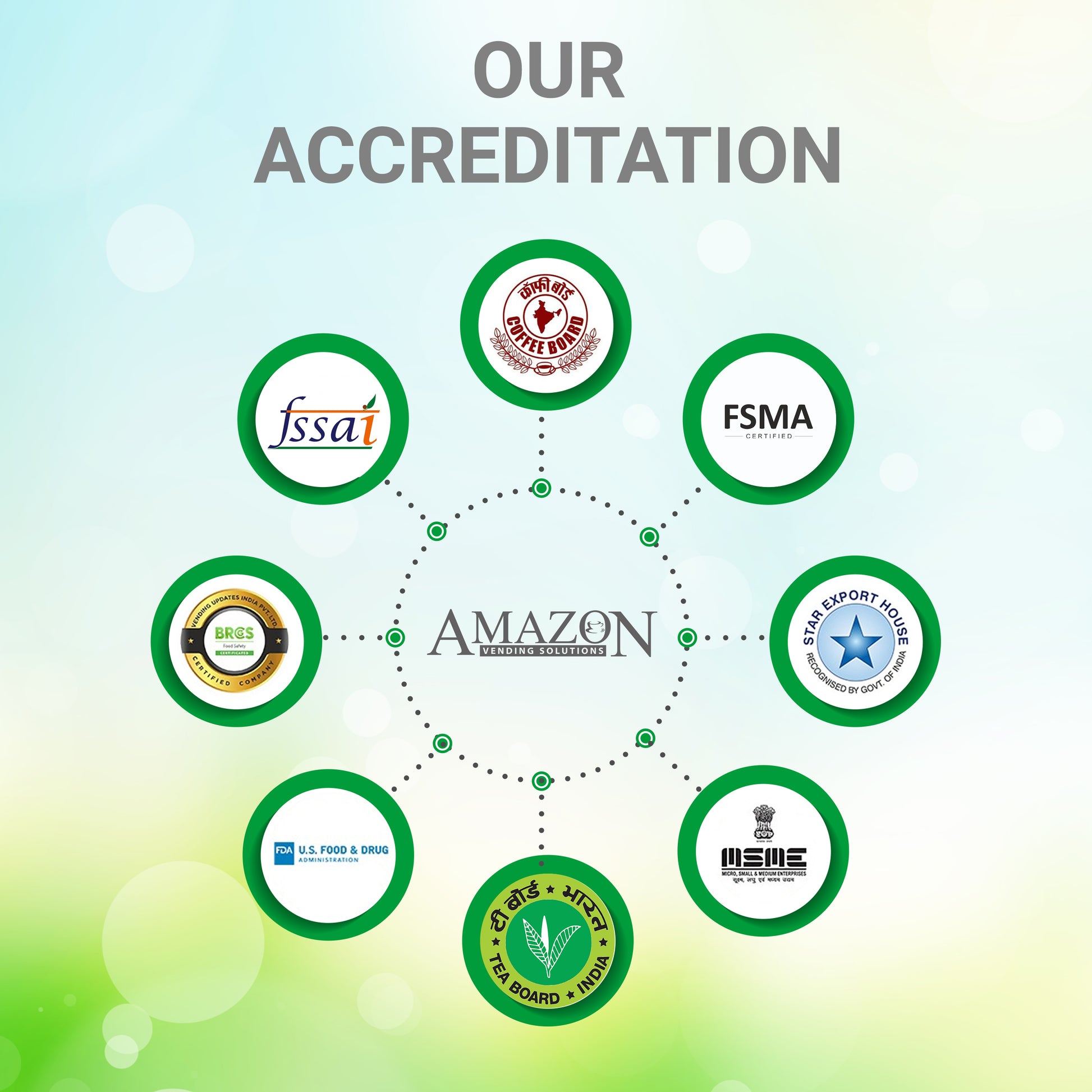 AMAZON Plus Regular 3-in-1 Tea Premix Ours Accreditation