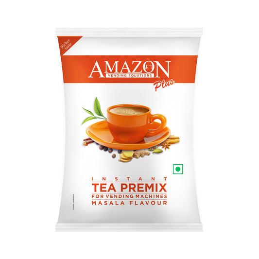 AMAZON Plus Masala 3-in-1 Tea Premix Powder 1KG for Vending Machine