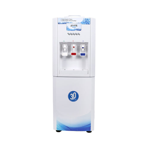 ATLANTIS SUPER Floor Standing Water Dispenser with RO Compatible (Available Space for RO Setup)- 3 Taps (15l Large Cold Tank Capacity)