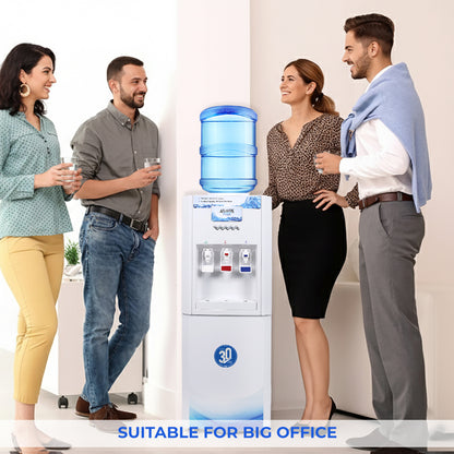 ATLANTIS SUPER Floor Standing Water Dispenser with RO Compatible (Available Space for RO Setup)- 3 Taps (15l Large Cold Tank Capacity)