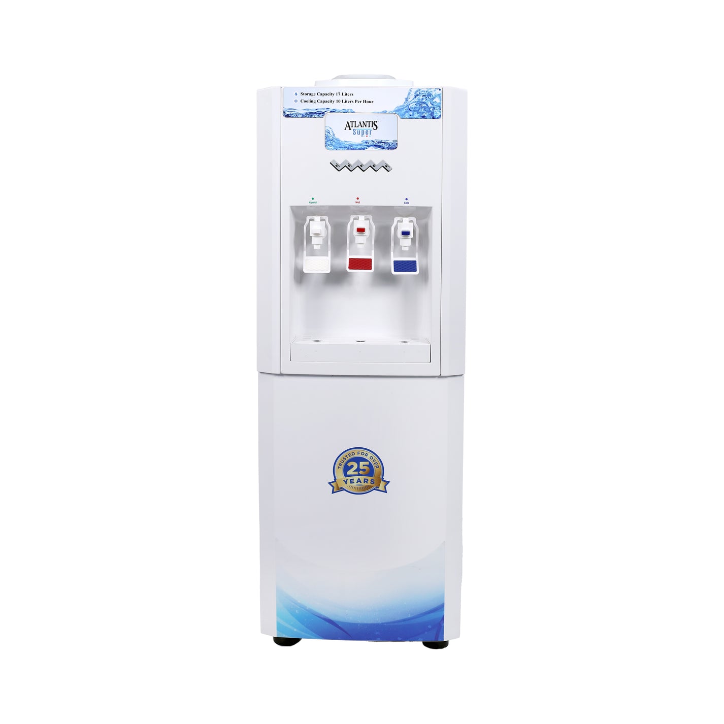 ATLANTIS SUPER Floor Standing Water Dispenser RO Compatible 3 Taps