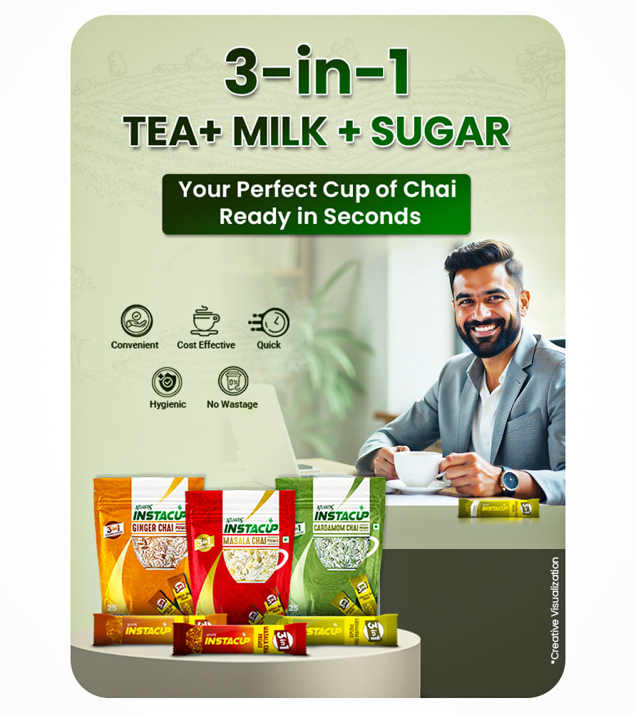 ReadyMade Tea Premix Sachets: Perfect for Travelers