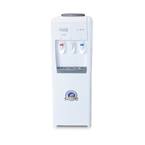 ATLANTIS FROSTY PLUS | 5L/Hour Cooling Capacity | Glass Push-Pull Taps | 1 Year Warranty | Hot, Normal & Cold Water | Perfect for a Team of 10-30