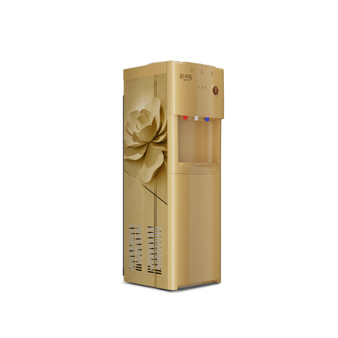 Atlantis Signature Floor Standing Water Dispenser | Designer Series | Hot, Normal & Cold | Luxury Art Finish | Top Push Buttons | Child Safety Lock | Silent Operation | BIS Certified | Office & Home